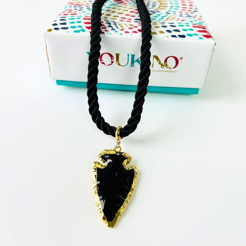 Choker cordon de seda