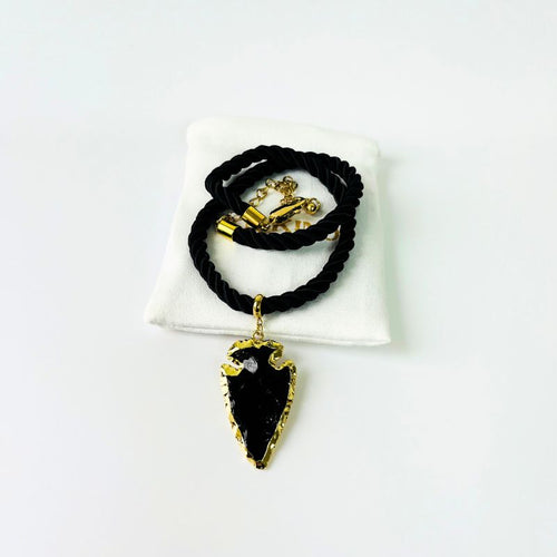 Choker cordon de seda