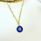 Collar Ojo azulado