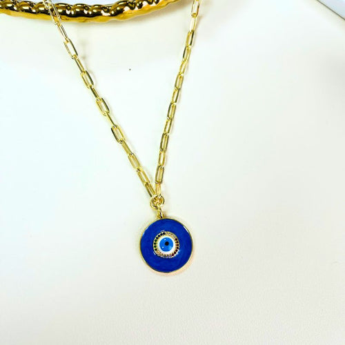 Collar Ojo azulado