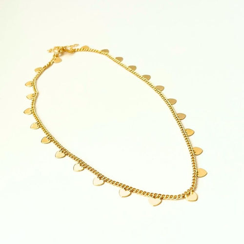 Collar Tiara corazones